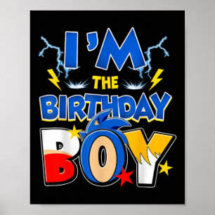Im The Birthday Boy Family Matching Party Video Ga Poster
