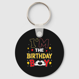 I'm The Birthday Boy Matching Family Birthday Part Key Ring