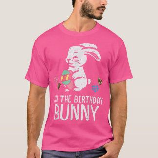 Im The Birthday Bunny Cute Easter Bday Party Men W T-Shirt