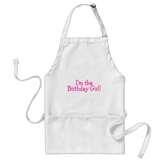 I'm The Birthday Girl (Pink) Standard Apron