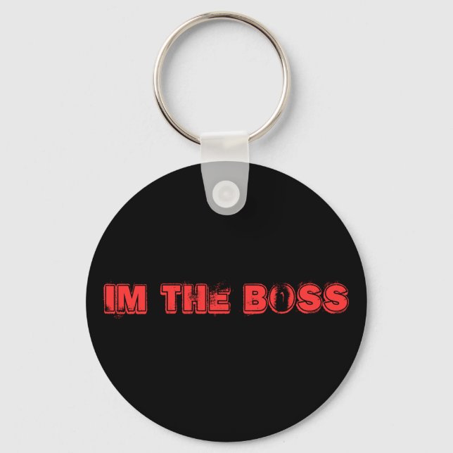 im the boss key ring (Front)