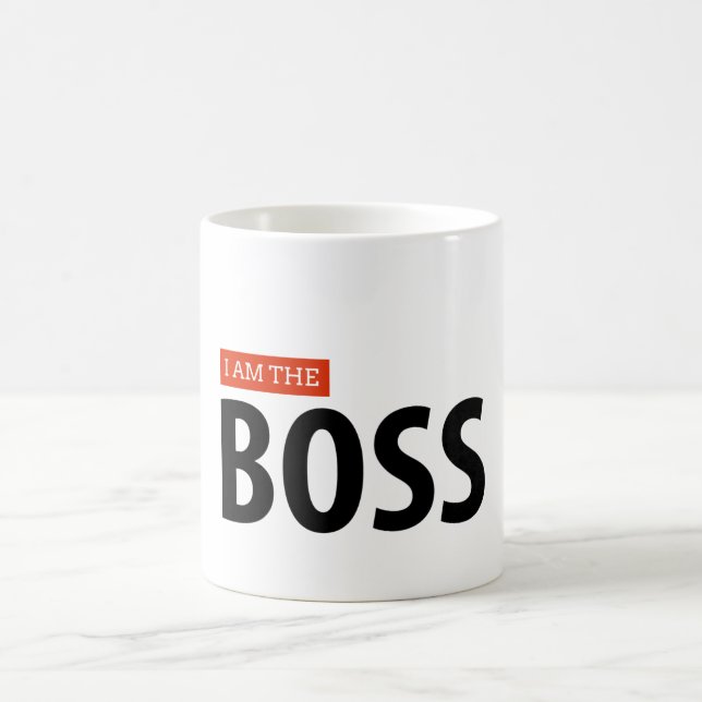 I'm the Boss - Mug for bosses (Center)