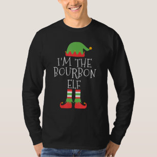 I'm The Bourbon Elf Christmas Family Matching Grou T-Shirt