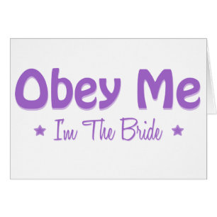 I'm The Bride!
