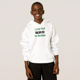 I'M THE BRO IN BROTHER kids top