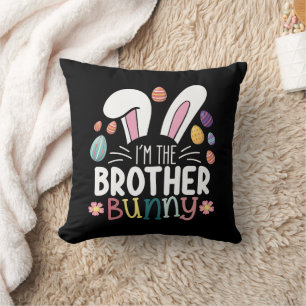 I'm The Brother Bunny Easter Family Matching Cushion