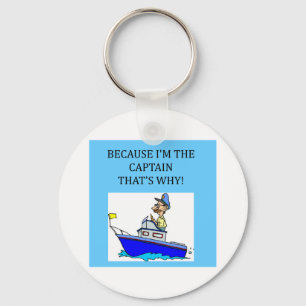 i'm the captain key ring