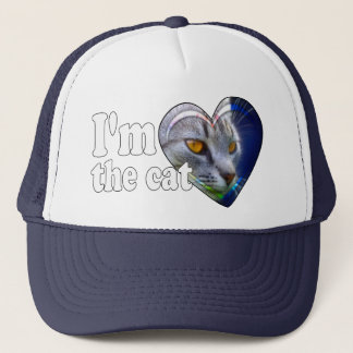 I'm the cat trucker hat