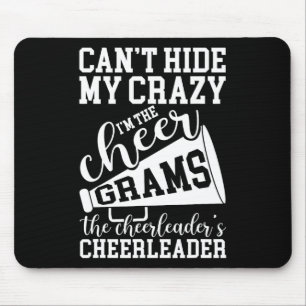I'm The Cheer Grams Of A Cheerleader Grams Grandma Mouse Pad