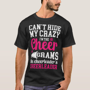 I'm The Cheer Grams Of A Cheerleader Grams Grandma T-Shirt