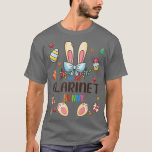 I'm The Clarinet Bunny Easter Day Matching Family T-Shirt