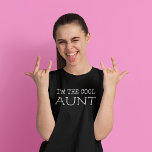 I'm the COOL Aunt T-Shirt<br><div class="desc">This “I’m the Cool Aunt” t-shirt makes great gift from the kids for their fun aunt. Also a great way to announce that you’re pregnant. Giving this funny shirt is a fun way to make the big announcement to your sister that you are expecting a baby and she is going...</div>