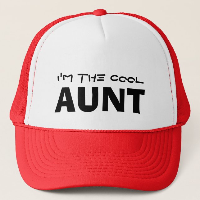 I'm the Cool Aunt Trucker Hat (Front)