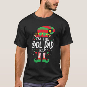 I'm The Cool Dad Elf Family Group Matching Christm T-Shirt