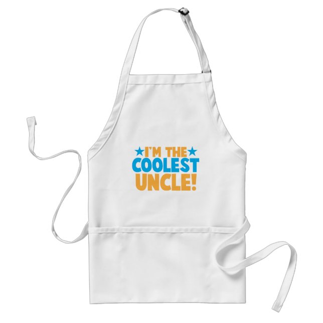 I'm the Coolest Uncle! Standard Apron (Front)