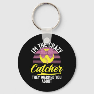 I'm The Crazy Cather They Warned You About Softll  Key Ring