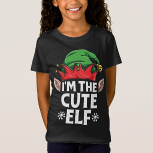 I'm The Cute Elf Christmas Family Matching Pyjamas T-Shirt