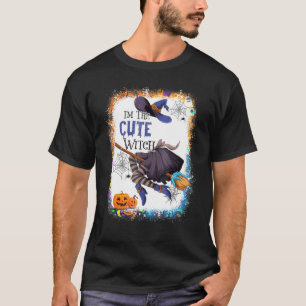 I'm The Cute Witch Halloween Matching Group Costum T-Shirt