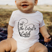 I'm the Cutest Catch Funny Fishing Gift For Little