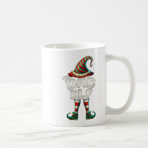 I'm The Dad Elf Family Matching Group Christmas Coffee Mug