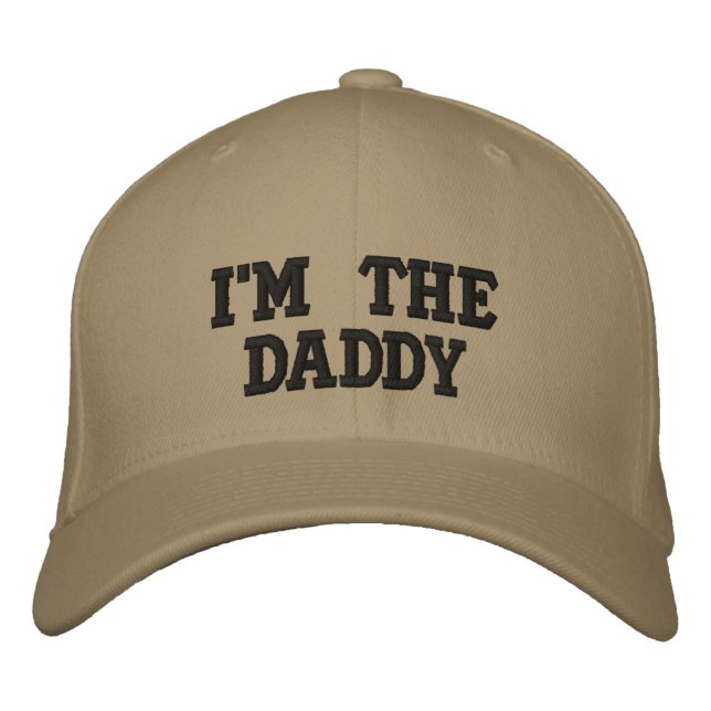 I'M the Daddy Custom Baseball Cap (Front)