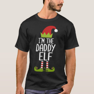 I'm The Daddy Elf Matching Christmas Family Tshirt