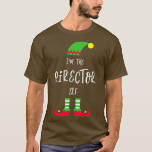 Im The Director Elf Funny Film Christmas Gift T-Shirt