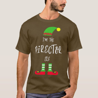 Im The Director Elf Funny Film Christmas Gift T-Shirt