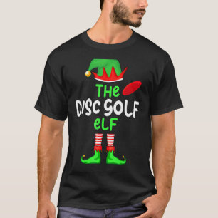I'm The Disc Golf Elf Christmas Family Matching Pa T-Shirt