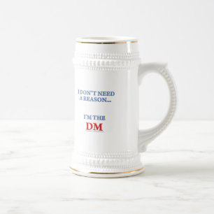 I'm the DM Beer Stein