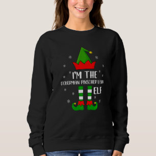 I'm The Doberman Pinscher Elf Christmas Sweatshirt