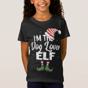 I'm The Dog Lover Elf Family Matching Christmas Xm T-Shirt