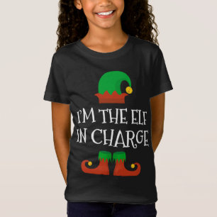 I'm The Dog Lover Elf Matching Family Group Christ T-Shirt
