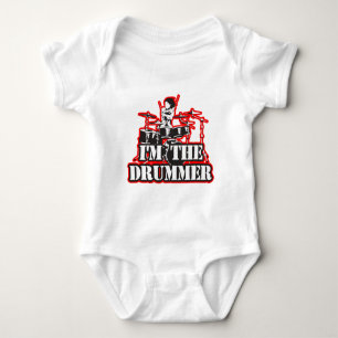 I'm the Drummer Baby Bodysuit