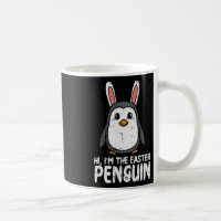 Im The Easter Penguin Cute Bunny Ears Women Boys G