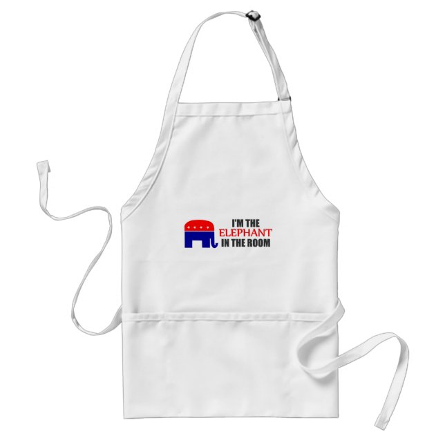 I'm the Elephant in the Room Standard Apron (Front)