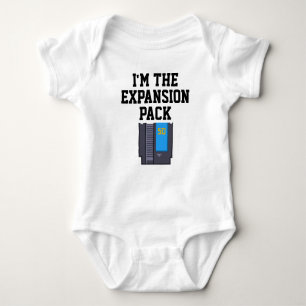 I'm the expansion pack baby gamer baby bodysuit