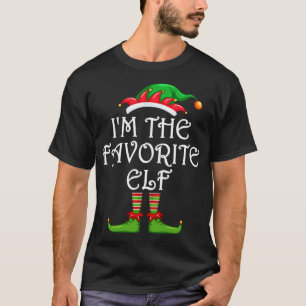 I'm The Favourite Elf Matching Family Christmas T-Shirt