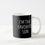 I'm The Favourite Son Fun Kids Christmas Gift For  Coffee Mug<br><div class="desc">I'm The Favourite Son Fun Kids Christmas Gift For Perfect Son</div>