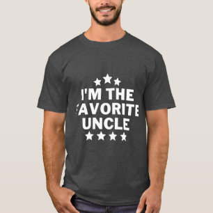 Im The Favourite Uncle Funny Uncle 1 T-Shirt