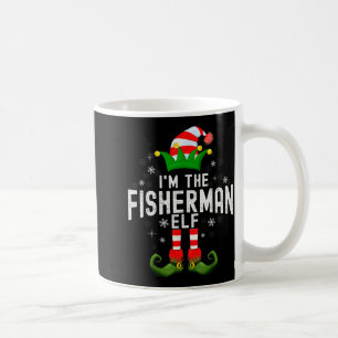 I'm The Fisherman Elf Christmas Family Pjs Costume Coffee Mug