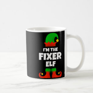 I'm The Fixer Elf Family Pajama Christmas Funny Fi Coffee Mug