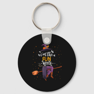 Im The Fun Witch Halloween Matching Group Costume  Key Ring