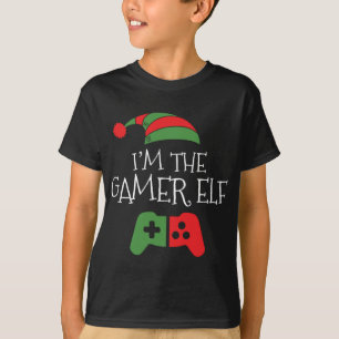 I'm The Gamer Elf Matching Family Funny Christmas  T-Shirt