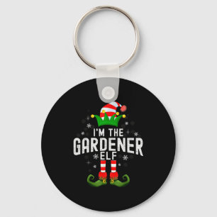 I'm The Gardener Elf Christmas Family Pjs Costume  Key Ring