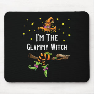 Im The Glammy Witch Halloween Matching Group Costu Mouse Pad