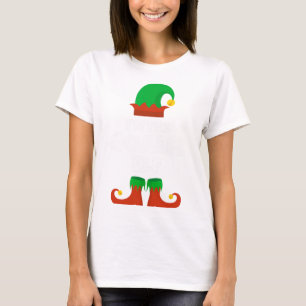 I'm The Goalie Elf Family Pajama Christmas Hockey T-Shirt
