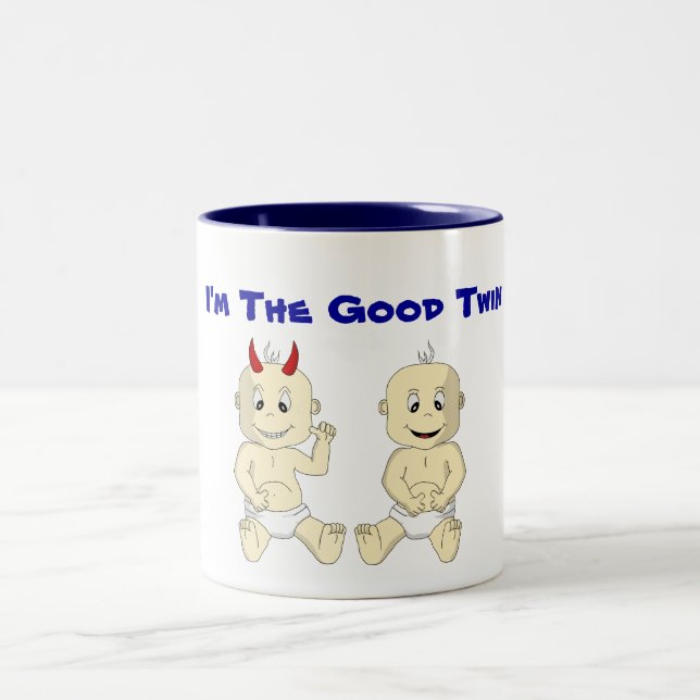 I'm The Good Twin Coffee Mug (Center)