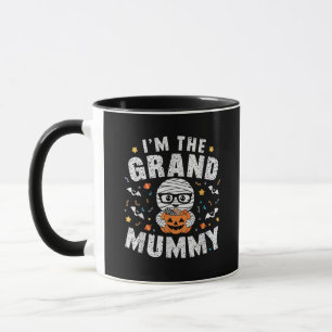 I'm The Grand Mummy Halloween Mummy Costume Grandm Mug