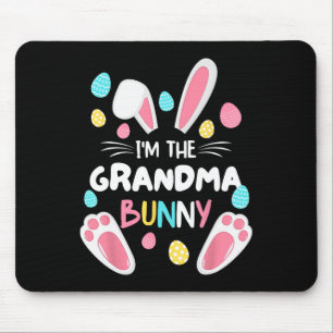 I'm The Grandma Bunny Matching Family Easter Party Mouse Pad